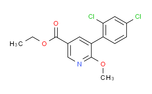AM94968 | 1361710-49-7 | Ethyl 5-(2,4-dichlorophenyl)-6-methoxynicotinate