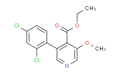 AM94969 | 1361479-91-5 | Ethyl 3-(2,4-dichlorophenyl)-5-methoxyisonicotinate
