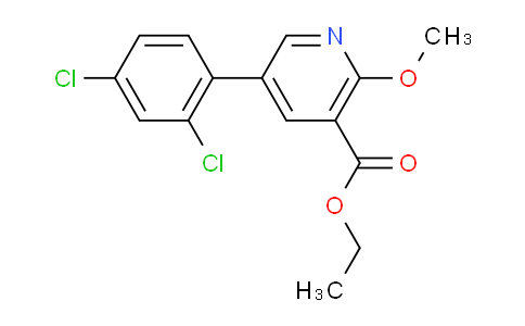 AM94971 | 1361677-60-2 | Ethyl 5-(2,4-dichlorophenyl)-2-methoxynicotinate