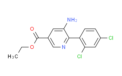 AM94974 | 1361719-11-0 | Ethyl 5-amino-6-(2,4-dichlorophenyl)nicotinate