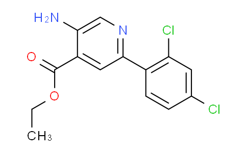 AM94976 | 1361874-25-0 | Ethyl 5-amino-2-(2,4-dichlorophenyl)isonicotinate