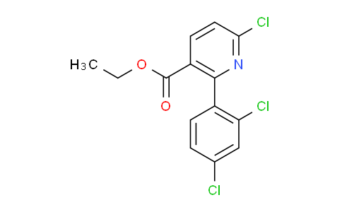 AM94981 | 1361827-25-9 | Ethyl 6-chloro-2-(2,4-dichlorophenyl)nicotinate