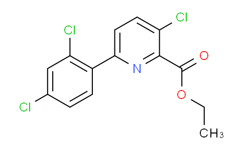 AM94988 | 1361770-99-1 | Ethyl 3-chloro-6-(2,4-dichlorophenyl)picolinate