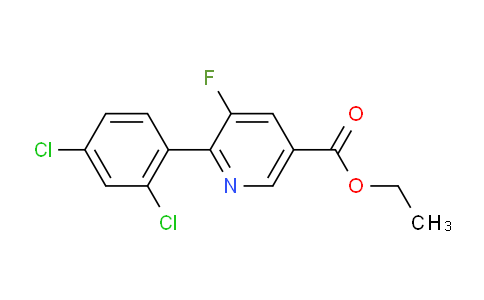 AM94989 | 1361817-25-5 | Ethyl 6-(2,4-dichlorophenyl)-5-fluoronicotinate