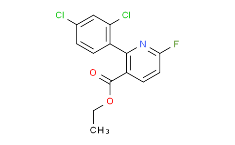 AM94991 | 1361858-30-1 | Ethyl 2-(2,4-dichlorophenyl)-6-fluoronicotinate