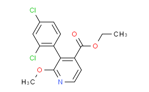 AM94997 | 1361677-55-5 | Ethyl 3-(2,4-dichlorophenyl)-2-methoxyisonicotinate