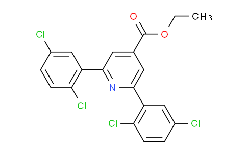 Ethyl 2,6-bis(2,5-dichlorophenyl)isonicotinate
