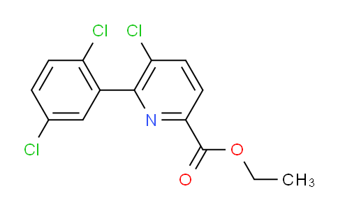 Ethyl 5-chloro-6-(2,5-dichlorophenyl)picolinate
