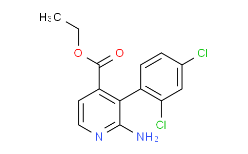 AM95008 | 1361790-25-1 | Ethyl 2-amino-3-(2,4-dichlorophenyl)isonicotinate