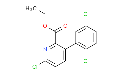 Ethyl 6-chloro-3-(2,5-dichlorophenyl)picolinate