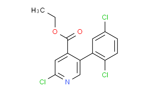 Ethyl 2-chloro-5-(2,5-dichlorophenyl)isonicotinate