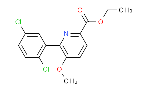 AM95023 | 1361764-56-8 | Ethyl 6-(2,5-dichlorophenyl)-5-methoxypicolinate