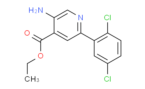 AM95029 | 1361800-94-3 | Ethyl 5-amino-2-(2,5-dichlorophenyl)isonicotinate