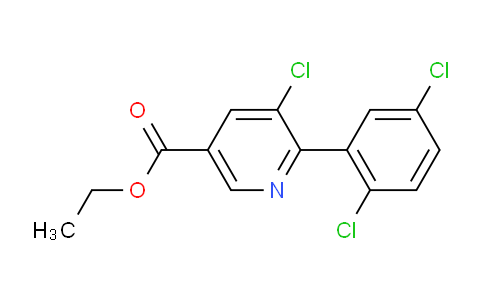 Ethyl 5-chloro-6-(2,5-dichlorophenyl)nicotinate