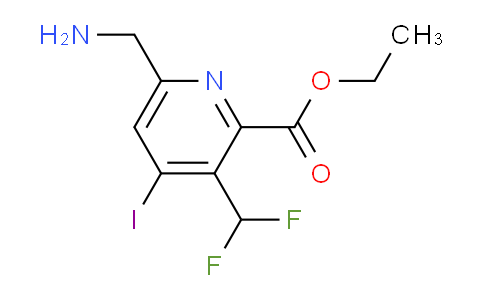 AM95056 | 1805424-74-1 | Ethyl 6-(aminomethyl)-3-(difluoromethyl)-4-iodopyridine-2-carboxylate