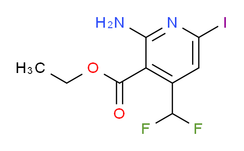 AM95063 | 1804926-84-8 | Ethyl 2-amino-4-(difluoromethyl)-6-iodopyridine-3-carboxylate