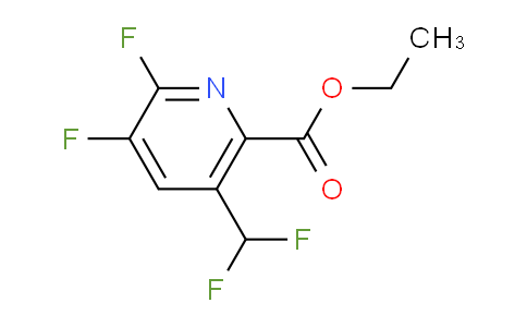 AM95065 | 1805333-12-3 | Ethyl 2,3-difluoro-5-(difluoromethyl)pyridine-6-carboxylate