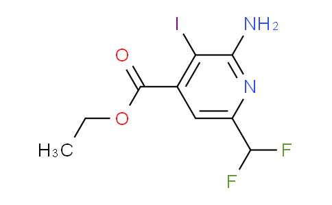 AM95078 | 1804515-41-0 | Ethyl 2-amino-6-(difluoromethyl)-3-iodopyridine-4-carboxylate