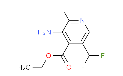 AM95085 | 1804928-02-6 | Ethyl 3-amino-5-(difluoromethyl)-2-iodopyridine-4-carboxylate