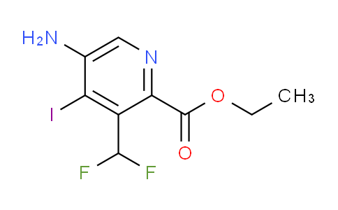 AM95086 | 1804364-35-9 | Ethyl 5-amino-3-(difluoromethyl)-4-iodopyridine-2-carboxylate
