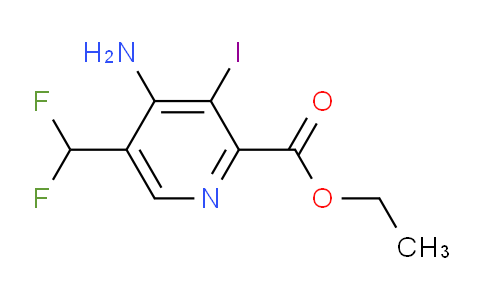 AM95093 | 1806791-29-6 | Ethyl 4-amino-5-(difluoromethyl)-3-iodopyridine-2-carboxylate