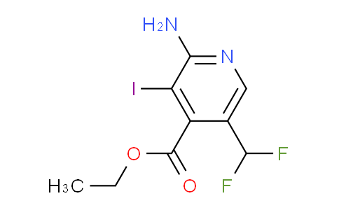 AM95100 | 1805147-29-8 | Ethyl 2-amino-5-(difluoromethyl)-3-iodopyridine-4-carboxylate