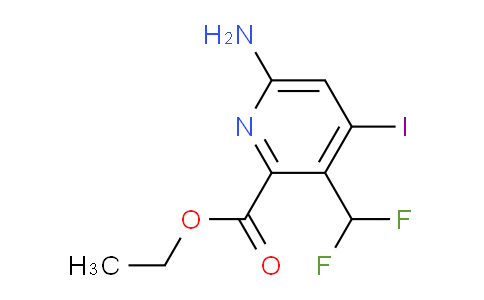 AM95101 | 1804926-90-6 | Ethyl 6-amino-3-(difluoromethyl)-4-iodopyridine-2-carboxylate