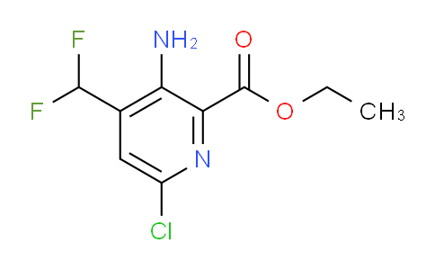 AM95103 | 1805344-92-6 | Ethyl 3-amino-6-chloro-4-(difluoromethyl)pyridine-2-carboxylate