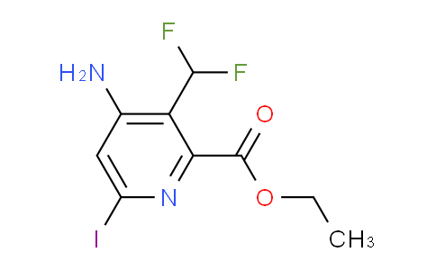 AM95118 | 1805962-11-1 | Ethyl 4-amino-3-(difluoromethyl)-6-iodopyridine-2-carboxylate