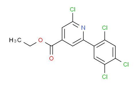AM95119 | 1261810-68-7 | Ethyl 2-chloro-6-(2,4,5-trichlorophenyl)isonicotinate