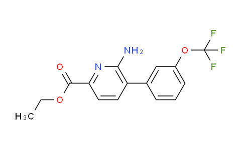 AM95121 | 1261780-85-1 | Ethyl 6-amino-5-(3-(trifluoromethoxy)phenyl)picolinate