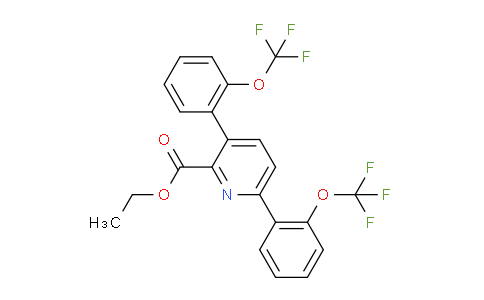 AM95122 | 1261857-25-3 | Ethyl 3,6-bis(2-(trifluoromethoxy)phenyl)picolinate