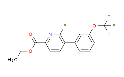 AM95127 | 1261662-83-2 | Ethyl 6-fluoro-5-(3-(trifluoromethoxy)phenyl)picolinate