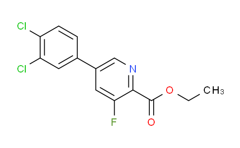AM95144 | 1361824-19-2 | Ethyl 5-(3,4-dichlorophenyl)-3-fluoropicolinate