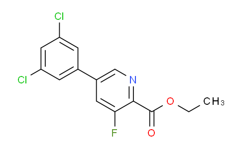 AM95151 | 1361738-42-2 | Ethyl 5-(3,5-dichlorophenyl)-3-fluoropicolinate