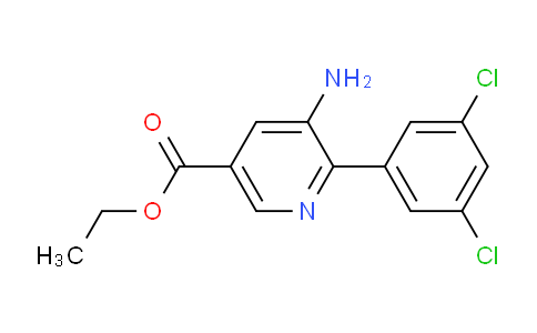 AM95152 | 1361750-06-2 | Ethyl 5-amino-6-(3,5-dichlorophenyl)nicotinate