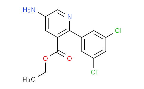 AM95153 | 1361554-40-6 | Ethyl 5-amino-2-(3,5-dichlorophenyl)nicotinate