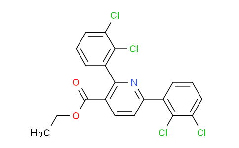 AM95154 | 1361910-98-6 | Ethyl 2,6-bis(2,3-dichlorophenyl)nicotinate