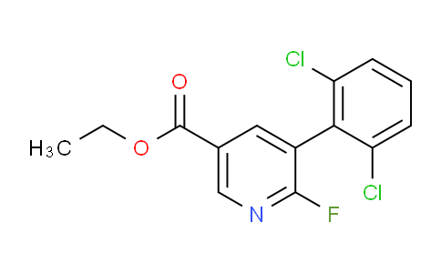 AM95166 | 1361730-16-6 | Ethyl 5-(2,6-dichlorophenyl)-6-fluoronicotinate
