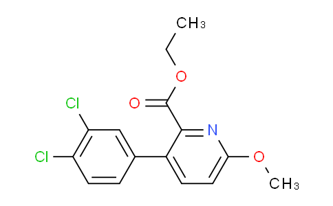 AM95169 | 1361886-27-2 | Ethyl 3-(3,4-dichlorophenyl)-6-methoxypicolinate