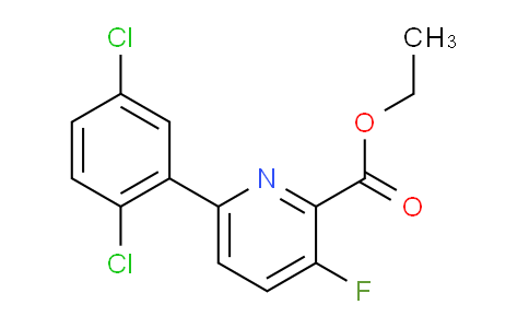 AM95184 | 1361764-51-3 | Ethyl 6-(2,5-dichlorophenyl)-3-fluoropicolinate