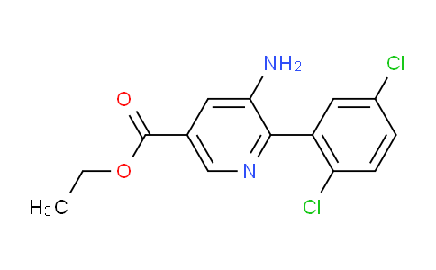 AM95185 | 1361865-08-8 | Ethyl 5-amino-6-(2,5-dichlorophenyl)nicotinate