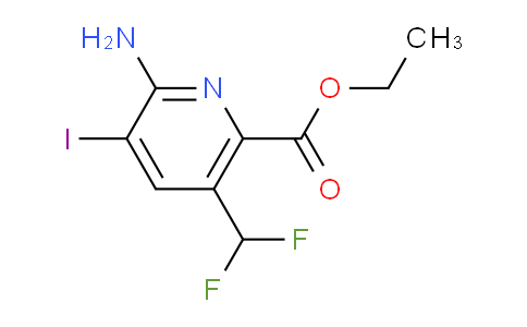 AM95189 | 1805215-37-5 | Ethyl 2-amino-5-(difluoromethyl)-3-iodopyridine-6-carboxylate