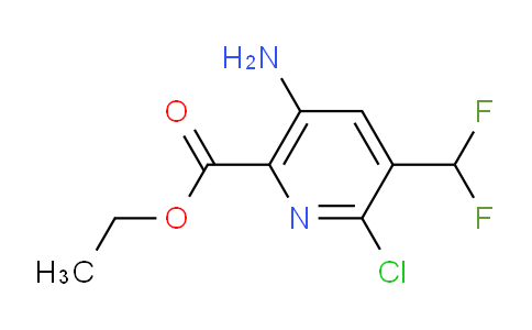 AM95191 | 1804699-88-4 | Ethyl 5-amino-2-chloro-3-(difluoromethyl)pyridine-6-carboxylate