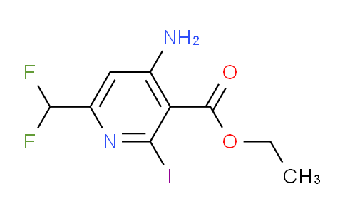 AM95199 | 1806791-20-7 | Ethyl 4-amino-6-(difluoromethyl)-2-iodopyridine-3-carboxylate