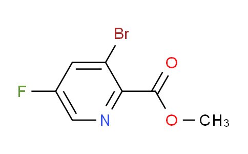 AM95308 | 1214337-00-4 | Methyl 3-bromo-5-fluoro-2-pyridinecarboxylate