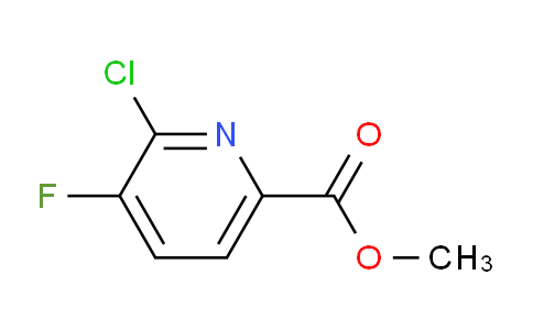 AM95327 | 1214337-05-9 | Methyl 2-chloro-3-fluoro-6-pyridinecarboxylate