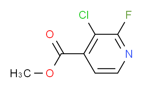 Methyl 3-chloro-2-fluoro-4-pyridinecarboxylate