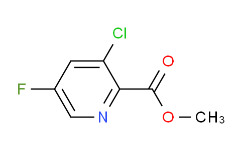 AM95333 | 1214387-31-1 | Methyl 3-chloro-5-fluoro-2-pyridinecarboxylate