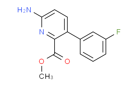 AM95357 | 1214359-92-8 | Methyl 6-amino-3-(3-fluorophenyl)picolinate